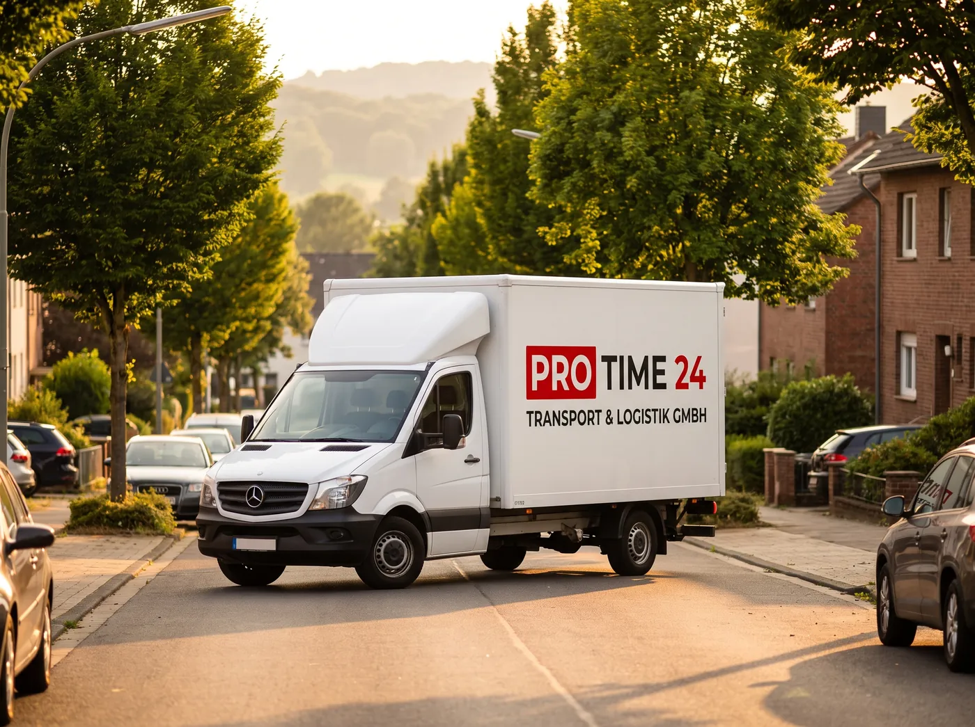 Umzugswagen von PROTIME 24 in Aschaffenburg