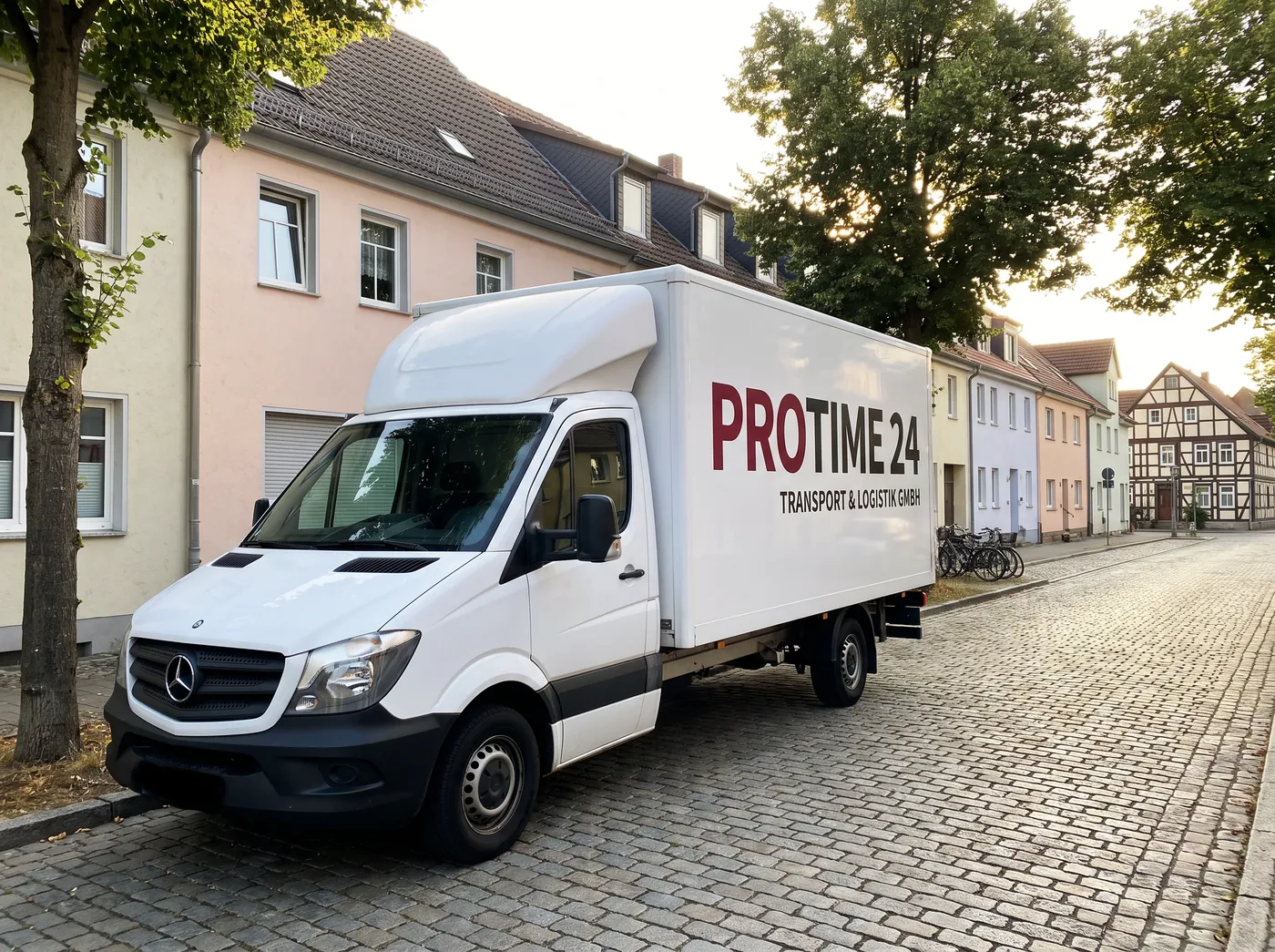 Umzugswagen von PROTIME 24 in Dieburg
