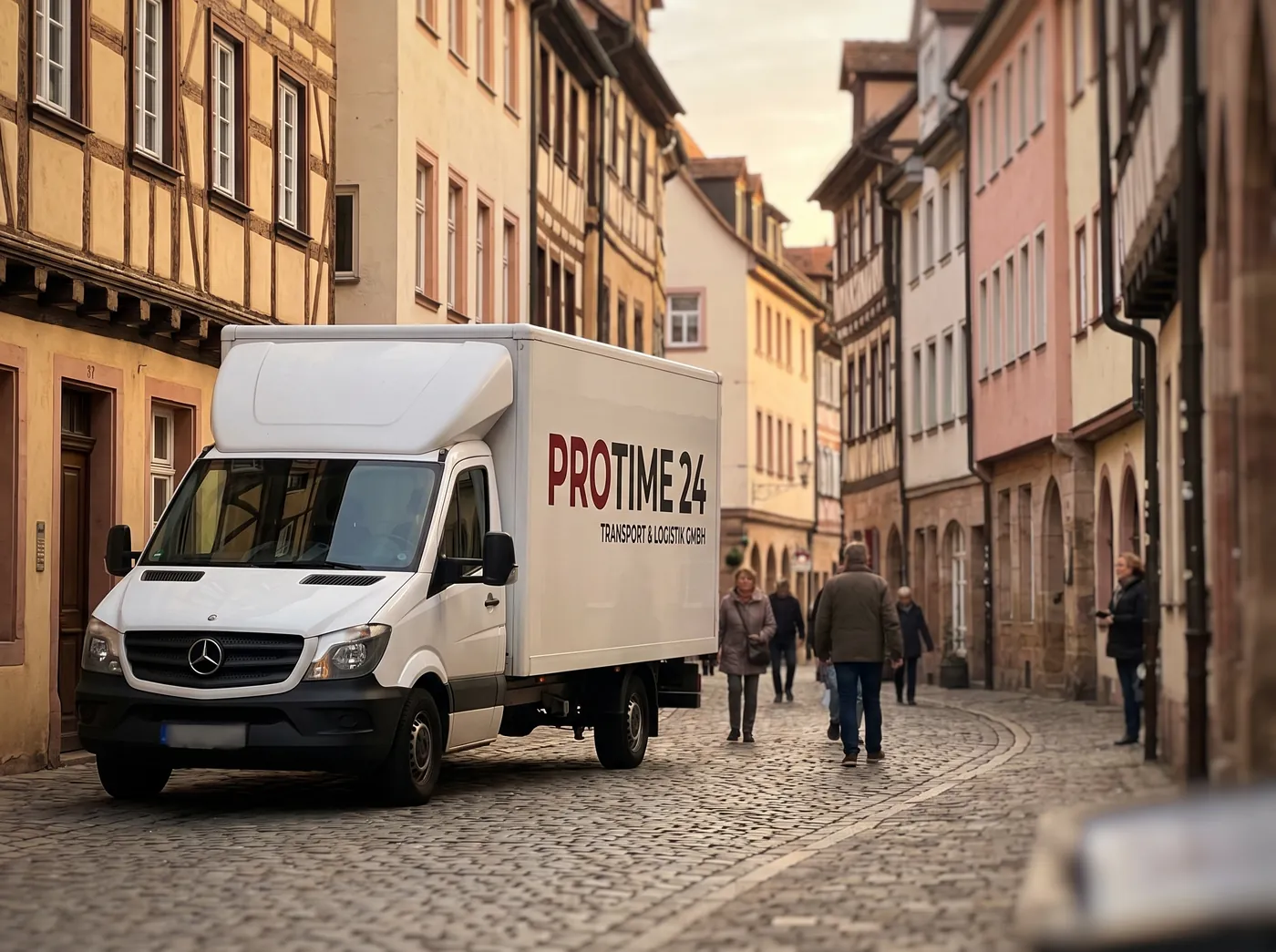 Umzugswagen von PROTIME 24 in Mainz