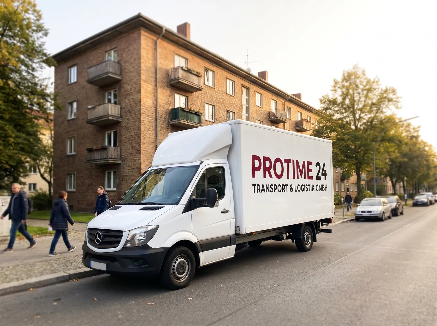 Umzugswagen von PROTIME 24 in Offenbach am Main