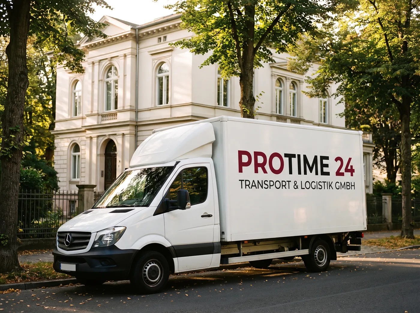 Umzugswagen von PROTIME 24 in Wiesbaden